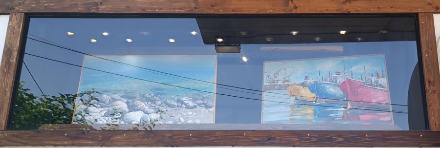 No 30 boats by Bouranis 70 x 100 750.00€
